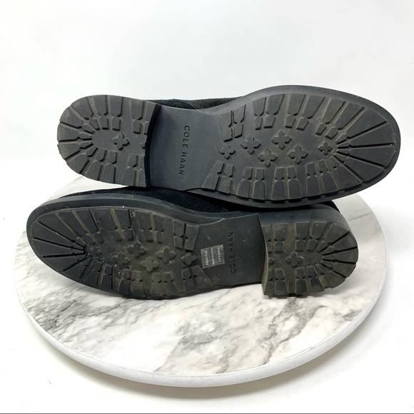 Cole Haan Grand OS Quiana Waterproof Suede Boots 9 Classic Preppy Winter Sporty - Picture 8 of 16